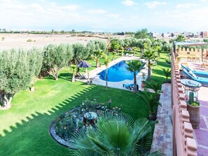 Una piscina riscaldata