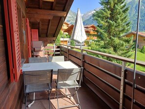 Outdoor dining - Wychel 5 Bett Wohnung by Interhome (Grindelwald)