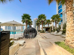 Property grounds - Cozy Appartment - Prime Location - Buisness Bay - Canal View (Dubai)