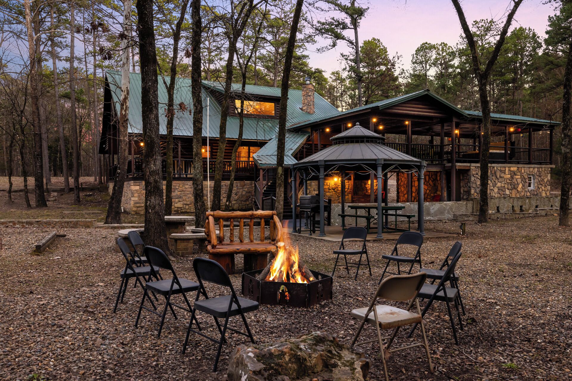 Enceinte de l’hébergement