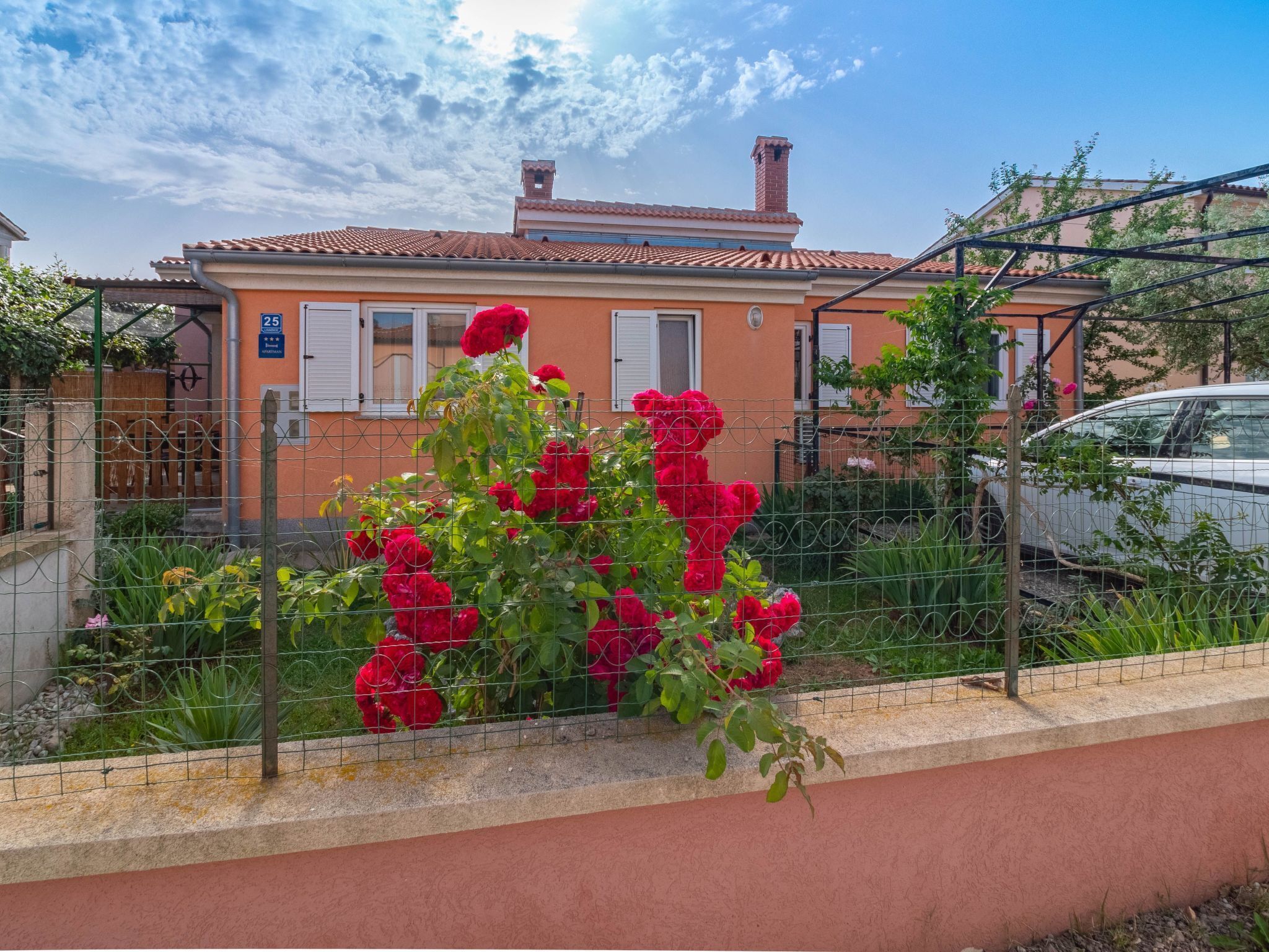 Overnattingsstedets uteområder