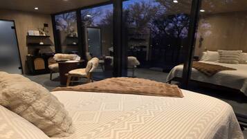 Wi-Fi de cortesia, roupa de cama