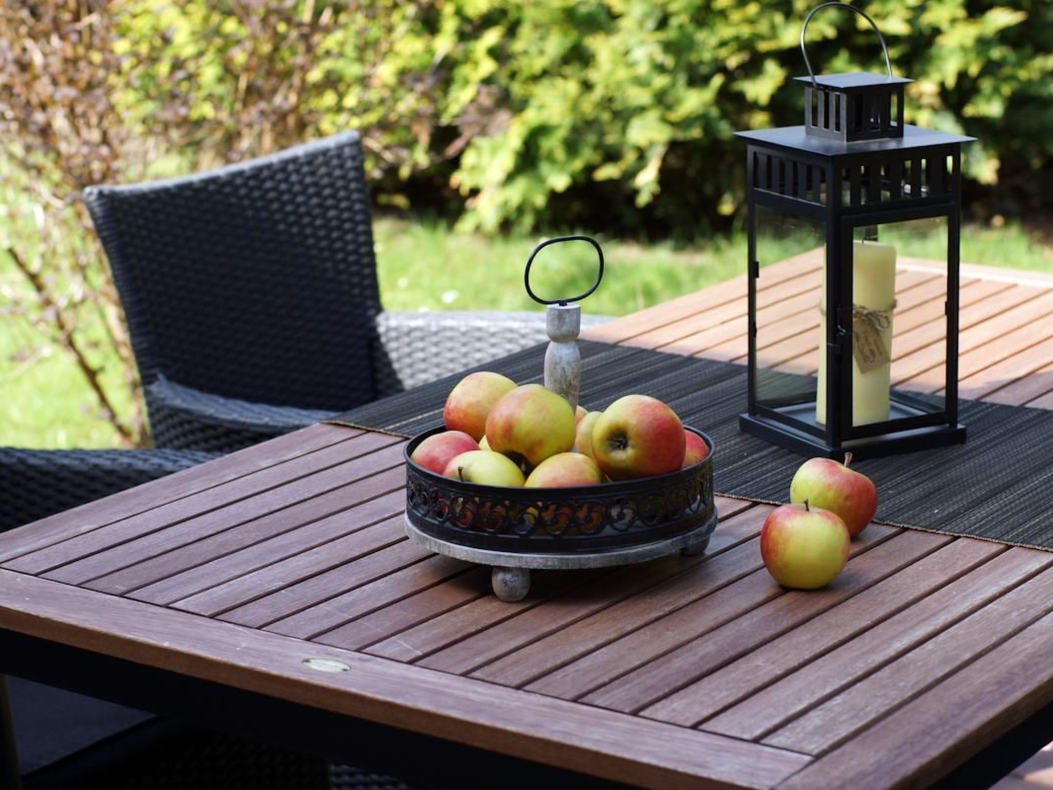 Opções para refeição ao ar livre