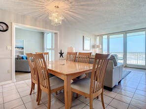 Dining - Oceanfront Retreat on No-Drive Beach | Clean, Peaceful & Perfectly Located (New Smyrna Beach)
