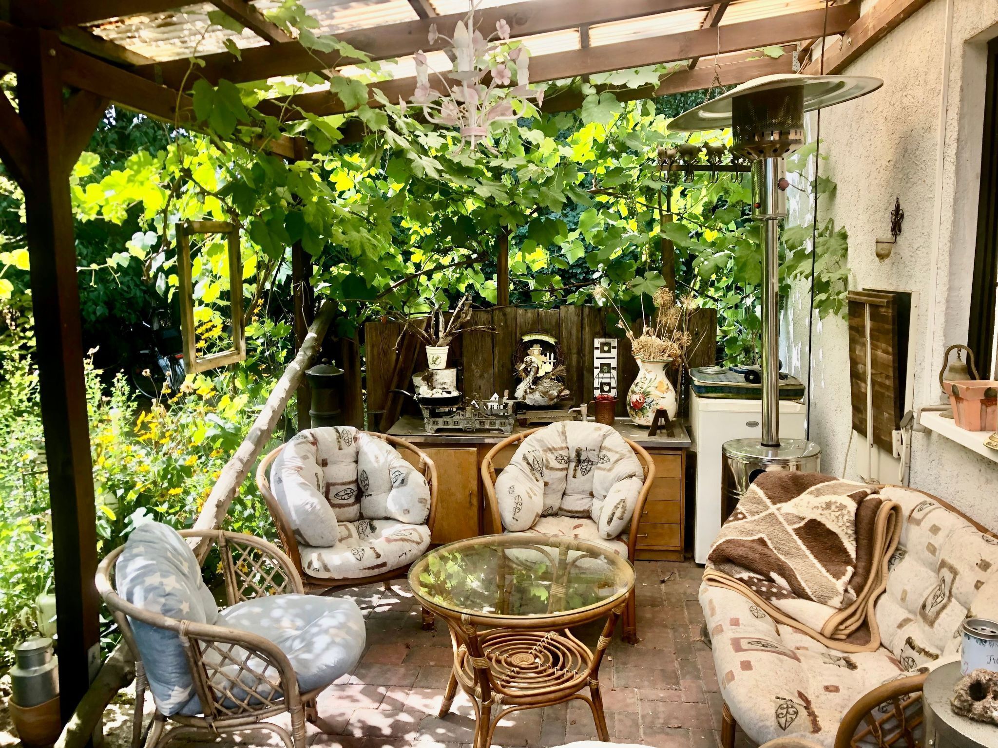 Àrea exterior de l'allotjament