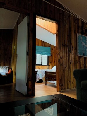 Living area - Cabañas Las Pataguas - Coñaripe (Coñaripe)