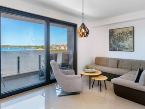 Living area - Moderne Wohnung in Medulin mit Gemeinsamem Pool by Interhome (Medulin)