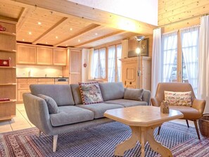 TV, fireplace - Apartment St. Louis 3.5 by Interhome (Grindelwald)