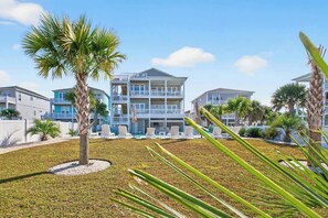 Exterior - Isle Have Another by Brunswick Vacation Rentals: 7BR w/ Elevator, Pool & Views! (Ocean Isle Beach)
