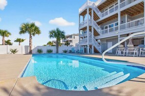 Pool - Isle Have Another by Brunswick Vacation Rentals: 7BR w/ Elevator, Pool & Views! (Ocean Isle Beach)