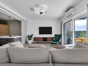 Living area - Luxus-Wohnung Nugal by Interhome (Makarska)