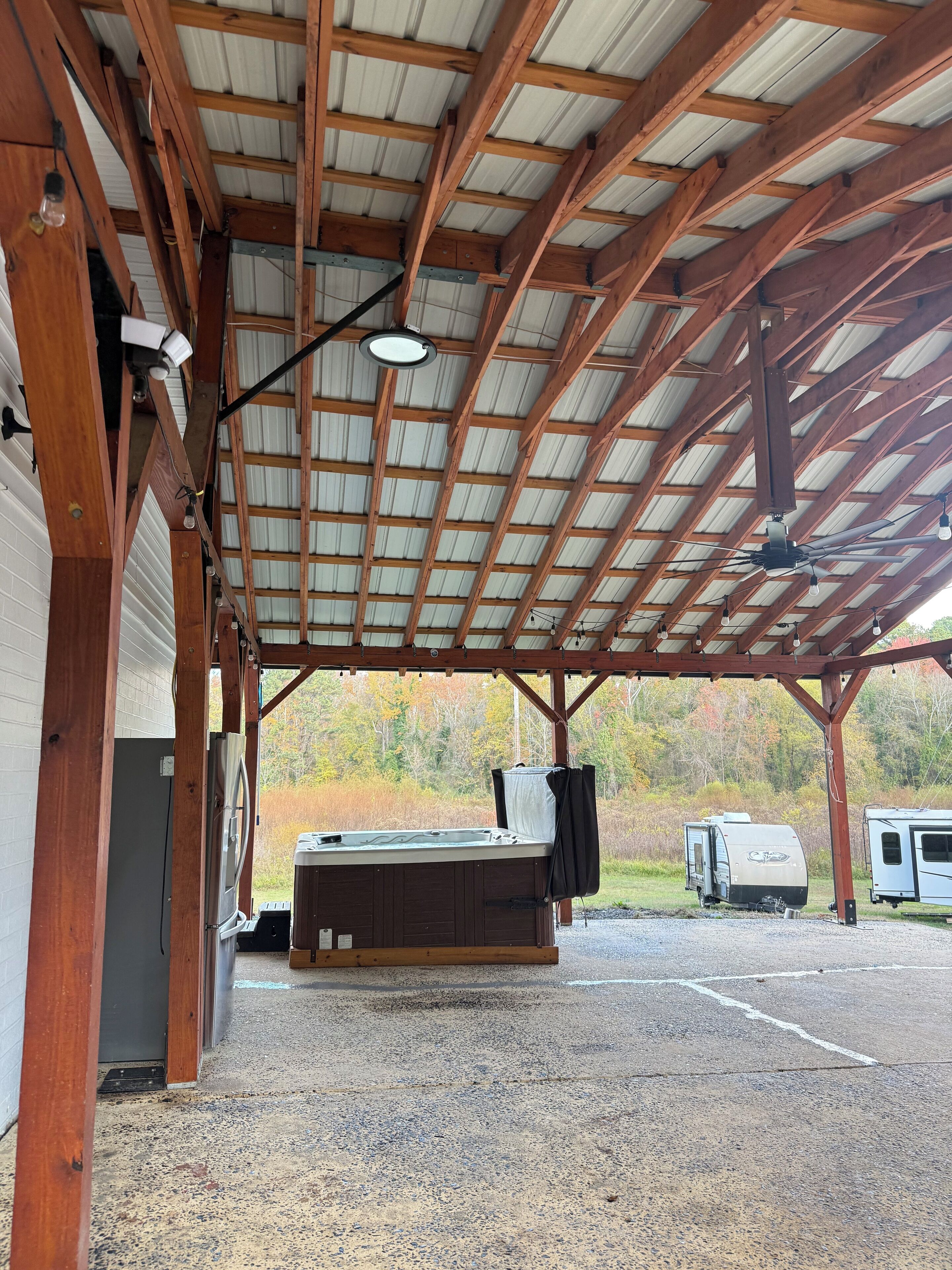 Enceinte de l’hébergement