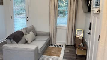 TV connectée, cheminée