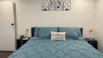 2 habitaciones, tabla de planchar con plancha, wifi y ropa de cama