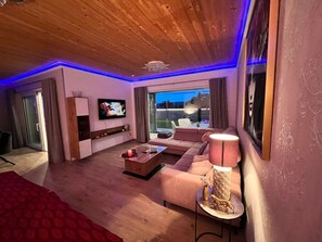 Living area - Elegante Ferienwohnung in Hollnich mit Garten by Interhome (Auw)