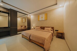 Wi-Fi de cortesia, roupa de cama