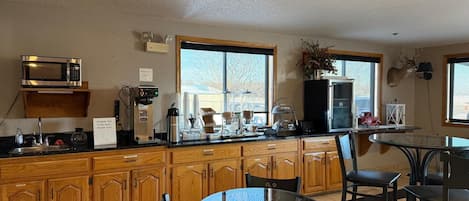 Kontinental frokost er inkludert hver dag