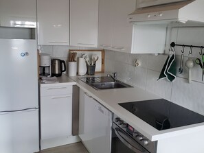 Fridge, oven, dishwasher, cookware/dishes/utensils - Canadahof by Interhome (Pellworm (Ort))