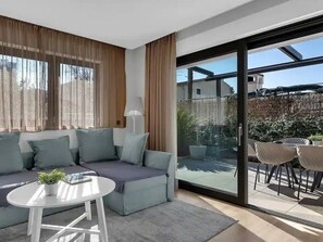 Living area - Villa Jelena App. 1. Krk by Interhome (Makarska)