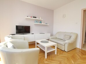 Living area - Wohnung in Baška mit Eigenem Balkon by Interhome (Krk/Baška)