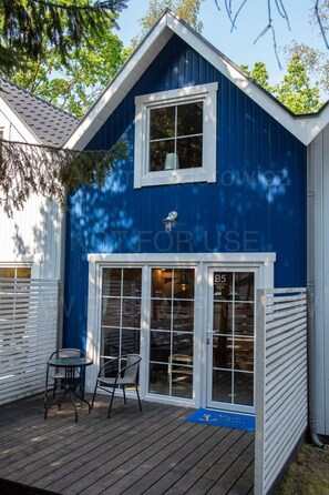 Outdoor dining - Marine Cottages mit Hund by Interhome (Pobierowo)