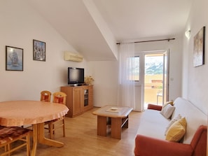 Living area - Wohnung in Baška mit Eigenem Balkon by Interhome (Krk/Baška)