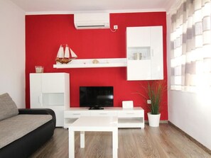 Living area - Wohnung in Baška mit Eigener Terrasse by Interhome (Krk/Baška)