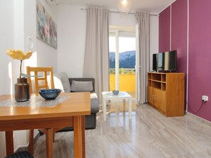 Living area - Appartement in Baška mit Eigenem Balkon by Interhome (Krk/Baška)
