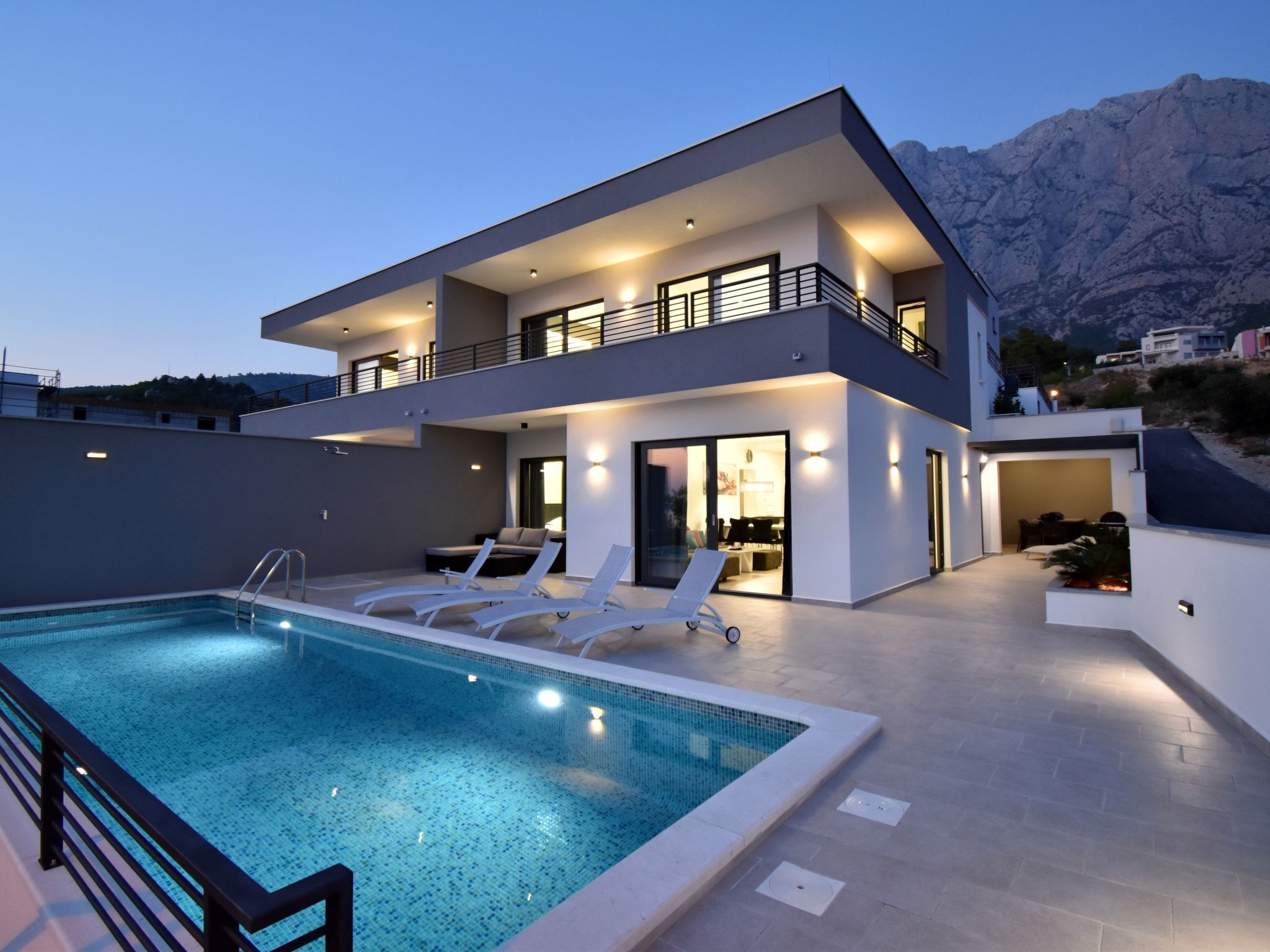 Et oppvarmet basseng