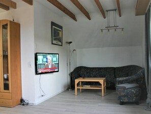 TV, DVD player - Helle Ferienwohnung in Mehren mit Eigenem Garten by Interhome (Dreis-Brück)