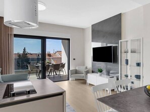 Living area - Villa Jelena App. 5. Korcula by Interhome (Makarska)