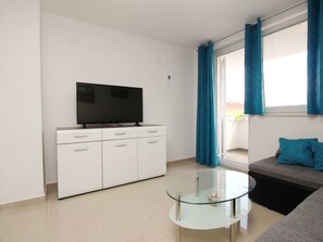Living area - Wohnung in Baška mit Eigenem Balkon by Interhome (Krk/Baška)