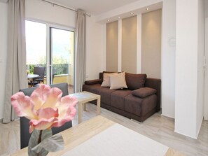Living area - Tolles Appartement in Baška mit Eigenem Balkon by Interhome (Krk/Baška)