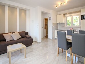 Living area - Tolles Appartement in Baška mit Eigenem Balkon by Interhome (Krk/Baška)
