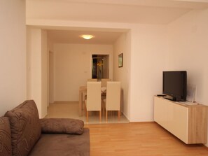 Living area - Appartement in Baška mit Eigener Terrasse by Interhome (Krk/Baška)