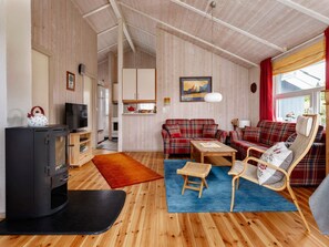 Cheminée, lecteur de DVD