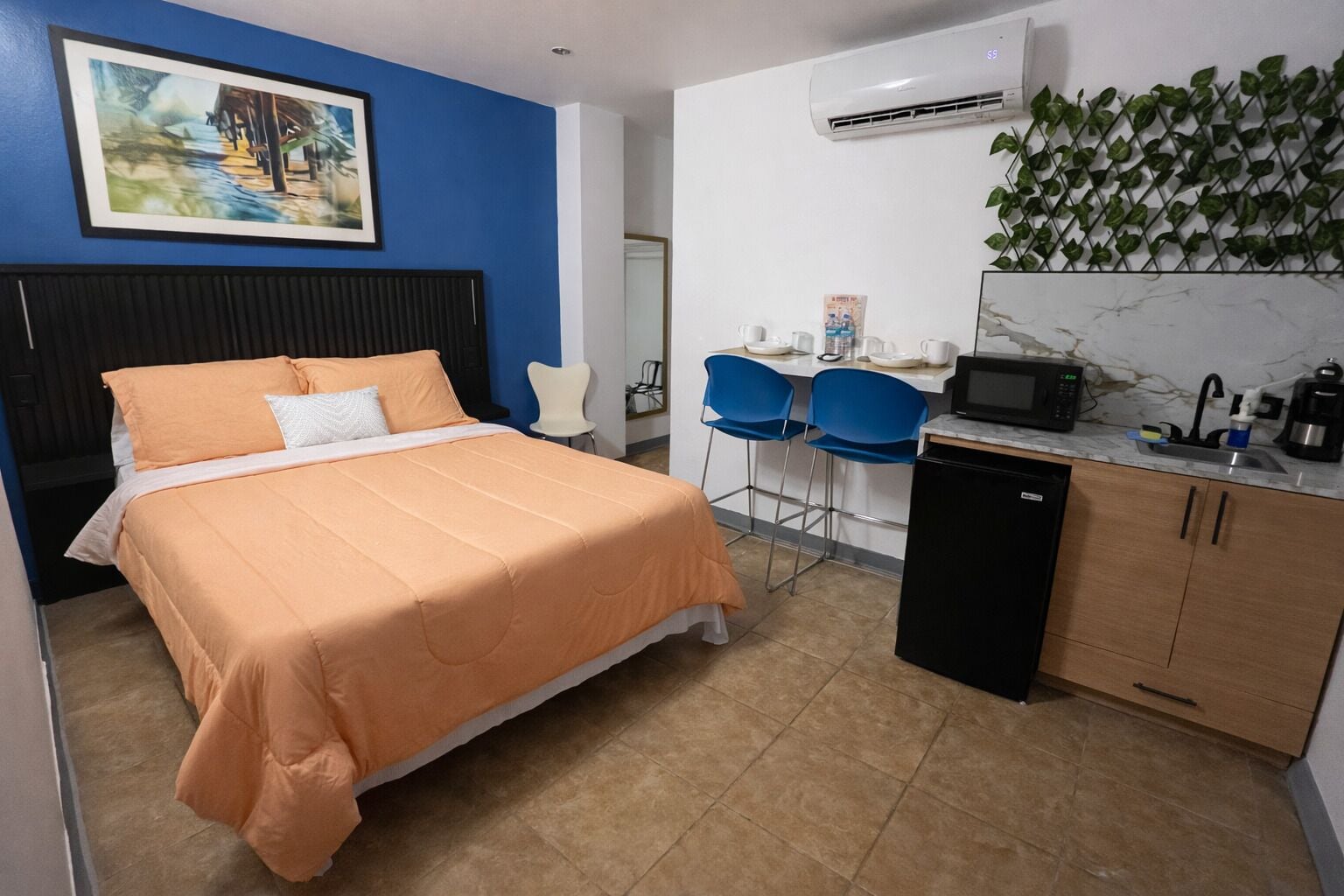 Comfort-studio, 1 parisänky | Ilmainen Wi-Fi