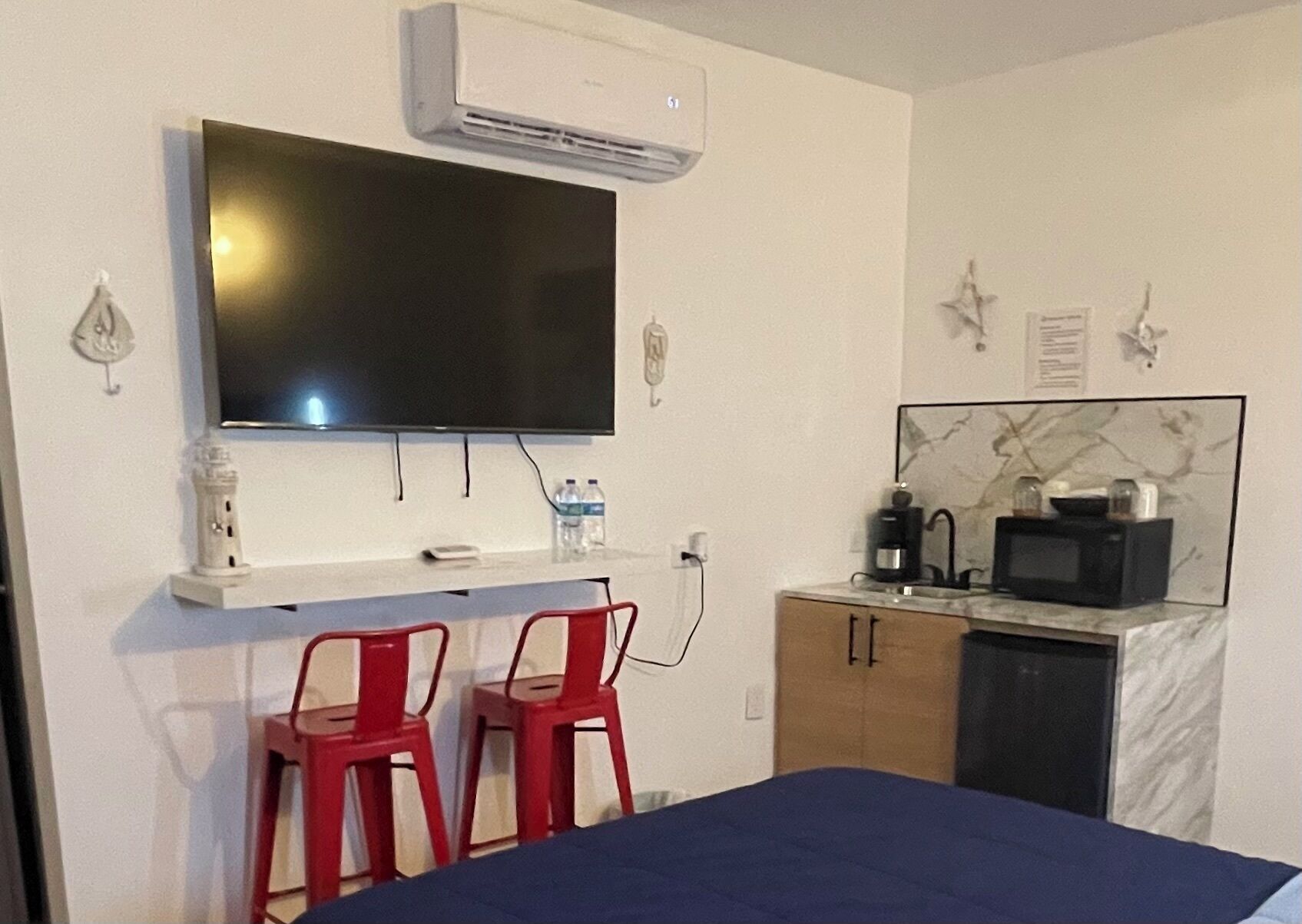 Estúdio conforto | Cozinha privada | Cafeteira/chaleira