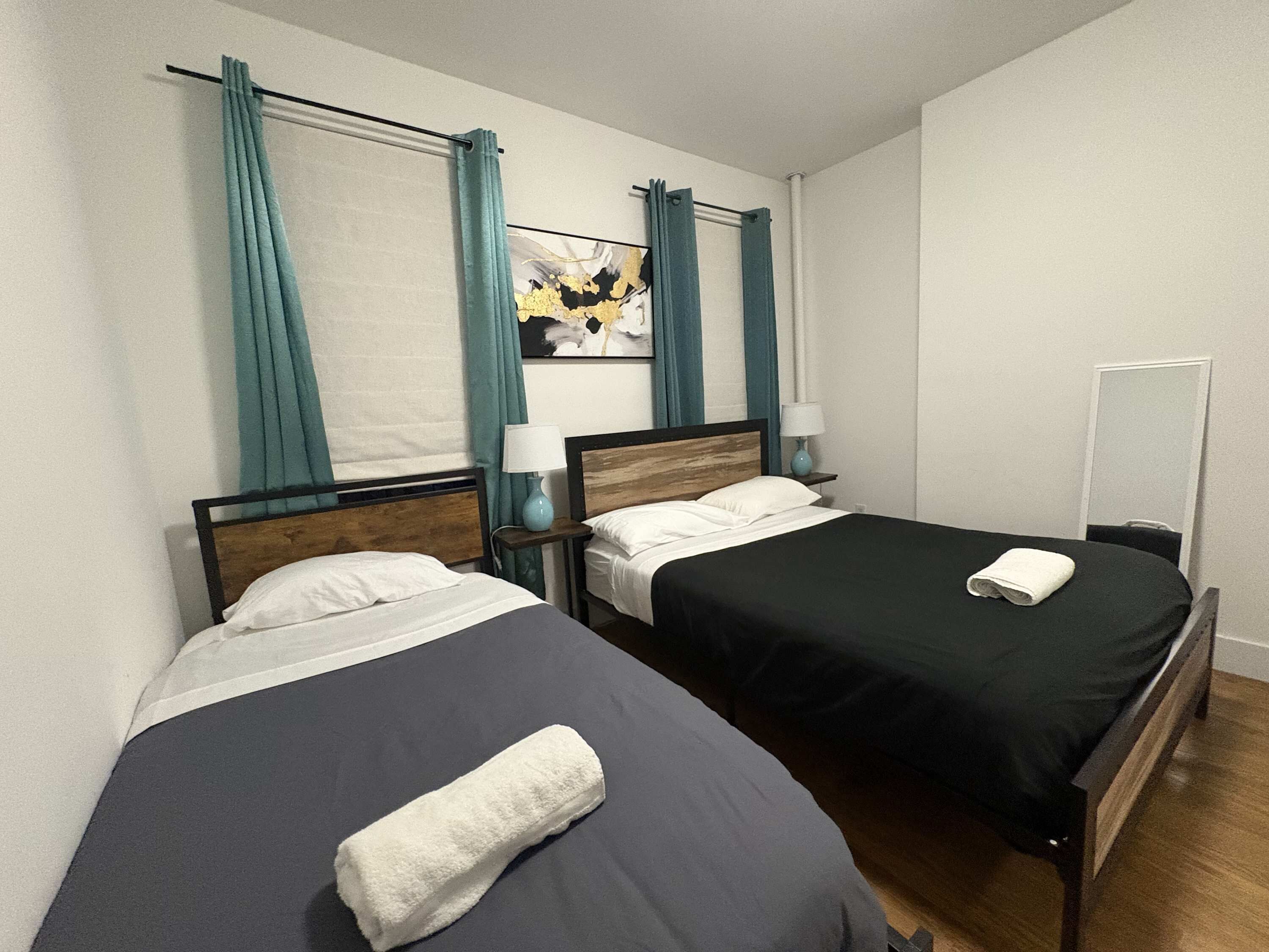 Fer et planche à repasser, lit parapluie, Wi-Fi gratuit