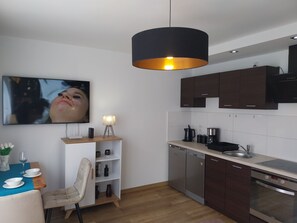 Fridge, oven, dishwasher, cookware/dishes/utensils - Studio Orla Chata by Interhome (Swinoujscie)