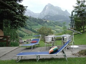 Outdoor dining - Apartment Bijou by Interhome (Alt St. Johann)
