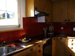 Fridge, oven, dishwasher, cookware/dishes/utensils - "Tanzhus" , Tanzhaus by Interhome (Wildhaus)