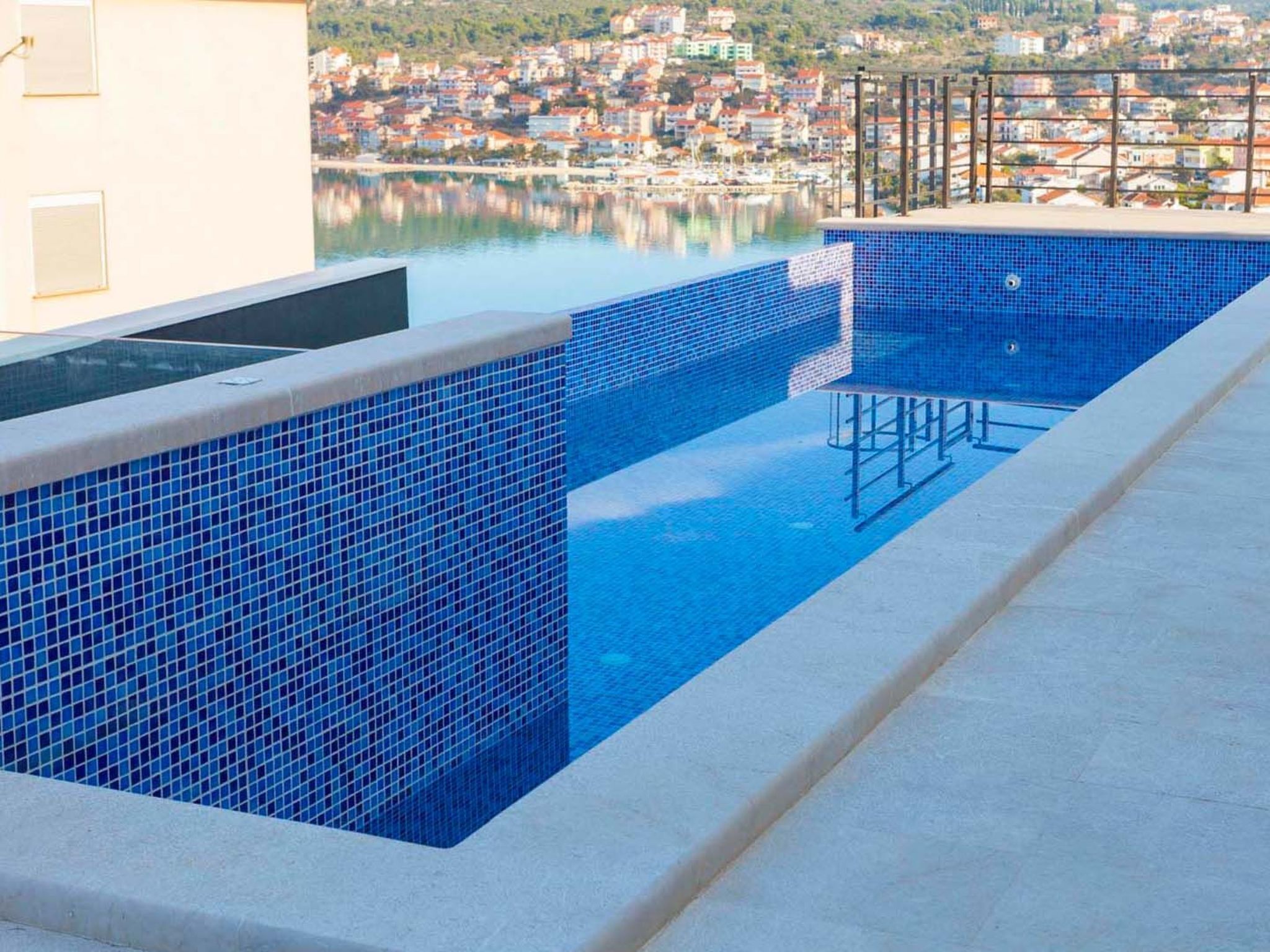 Una piscina climatizada