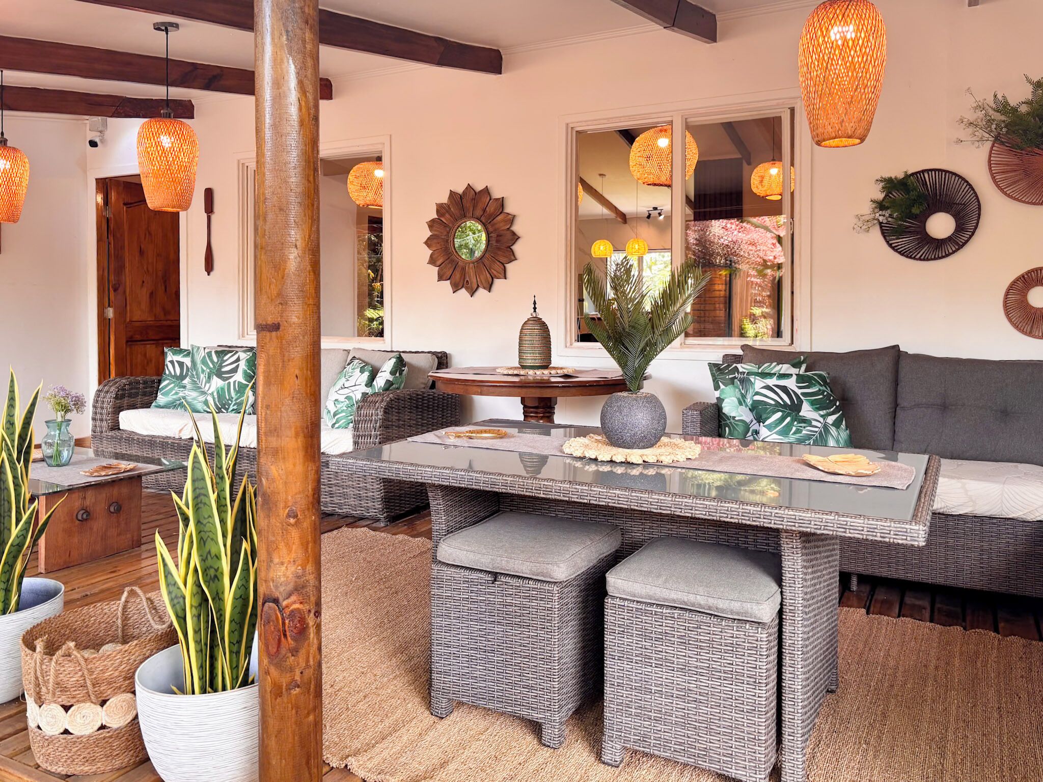 Deluxe House, Garden View | Terrace/patio