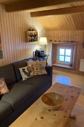 TV, fireplace - Chasa Raffainer by Interhome (Ftan)