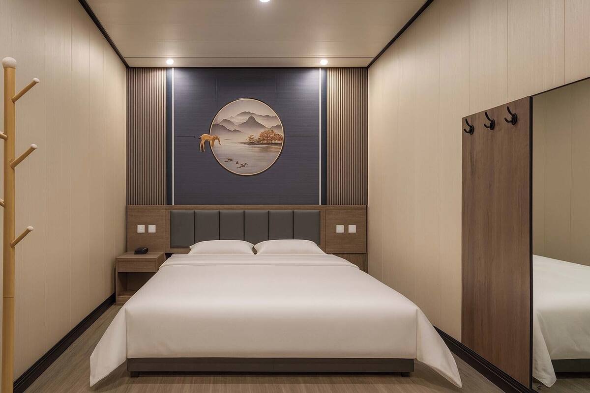 Quarto casal conforto | Roupas de cama premium, individualmente decorados