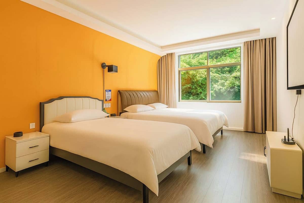 Quarto duplo com design assinado | Roupas de cama premium, individualmente decorados