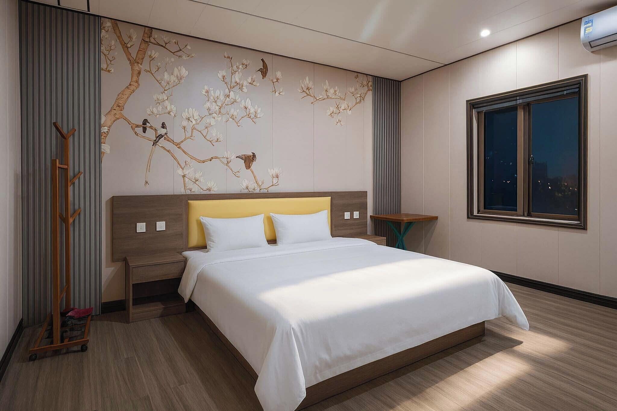 Kahden hengen comfort-huone | Ylelliset vuodevaatteet, yksilöllisesti sisustettu