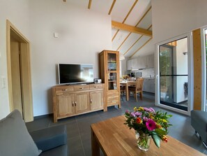 Living area - N7 Haus mit Terrasse und Garten an der Nordsee by Interhome (Burhave)