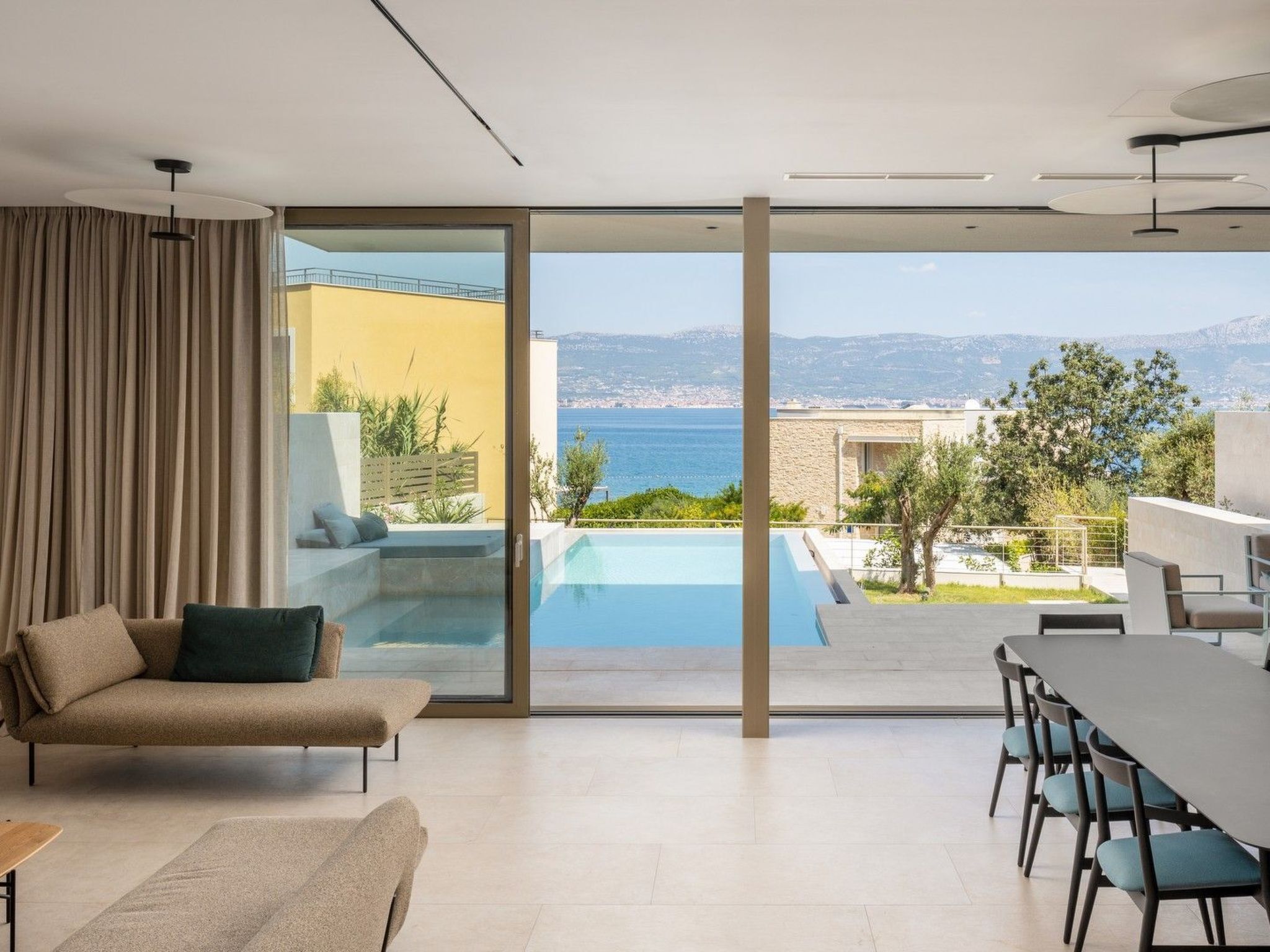 Et oppvarmet basseng